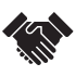 Ikona uścisku dłoni